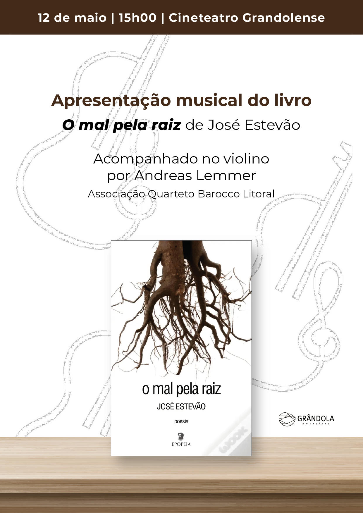 LITERATURA | Sessão de Apresentação do musical do Livro " O Mal pela Raíz " de José Estevão