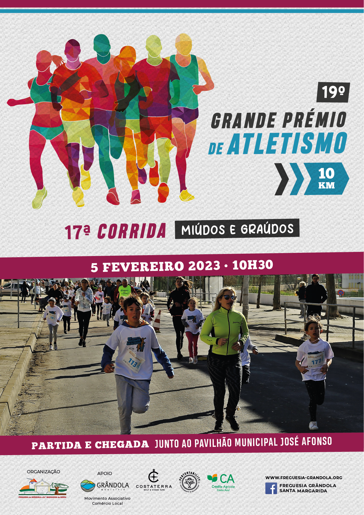 DESPORTO | 19.º Grande Prémio de Atletismo Freguesia de Grândola Circuito José Afonso | Miúdos e ...