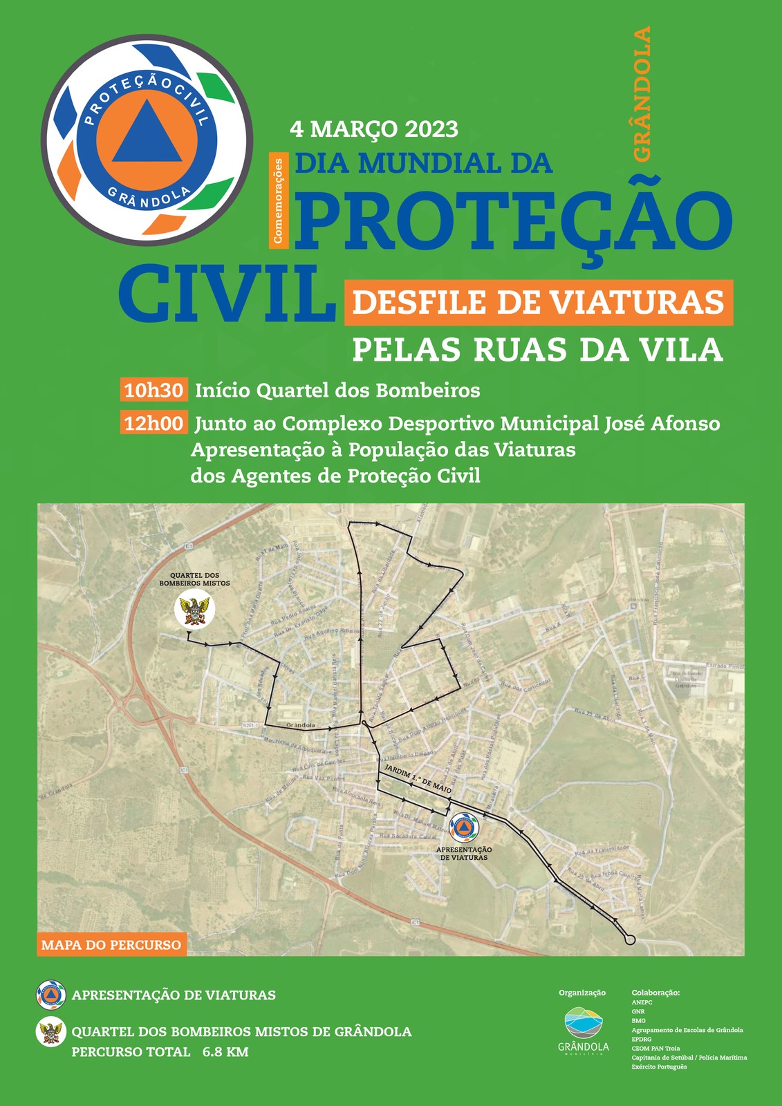 PROTEÇÃO CIVIL | Desfile das viaturas 