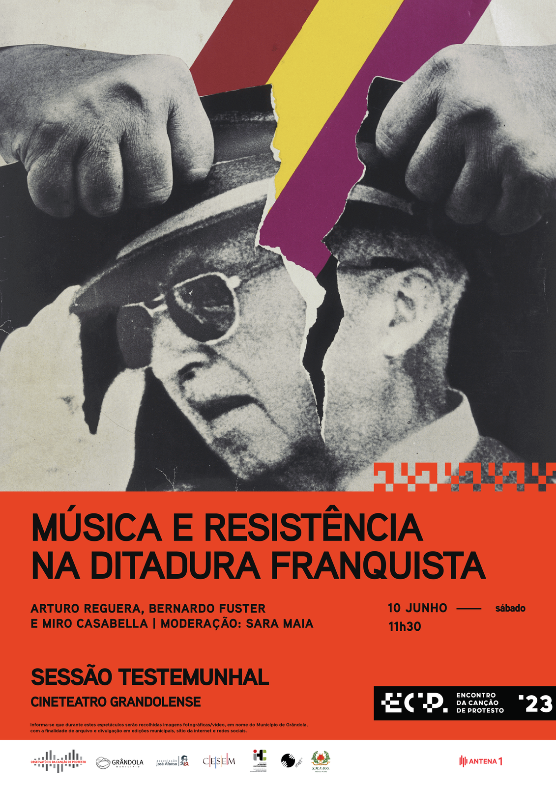 Encontro da Canção de Protesto | Sessão Testemunhal «Música e Resistência na Ditadura Franquista»