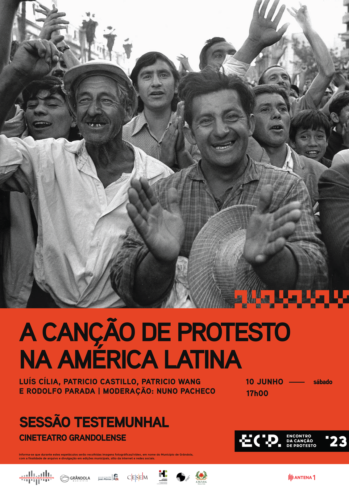 Encontro da Canção de Protesto | Sessão Testemunhal «A Canção de Protesto na América Latina»