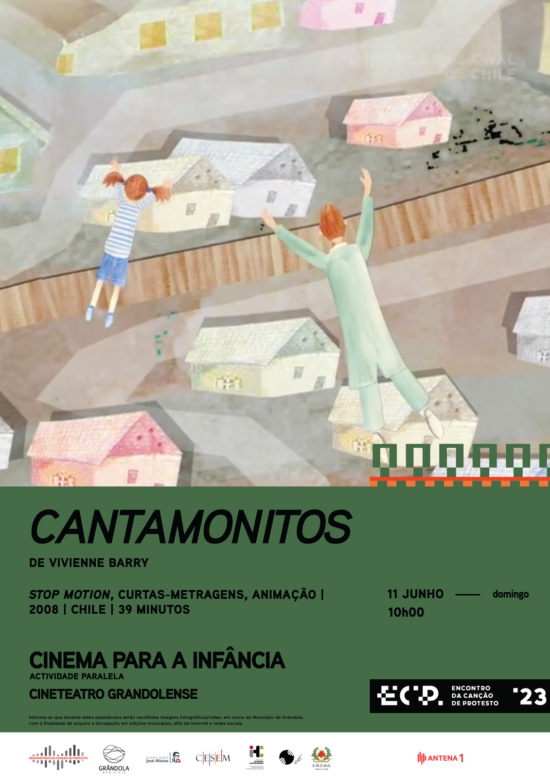Encontro da Canção de Protesto | Cinema Para a Infância  «Cantamonitos»