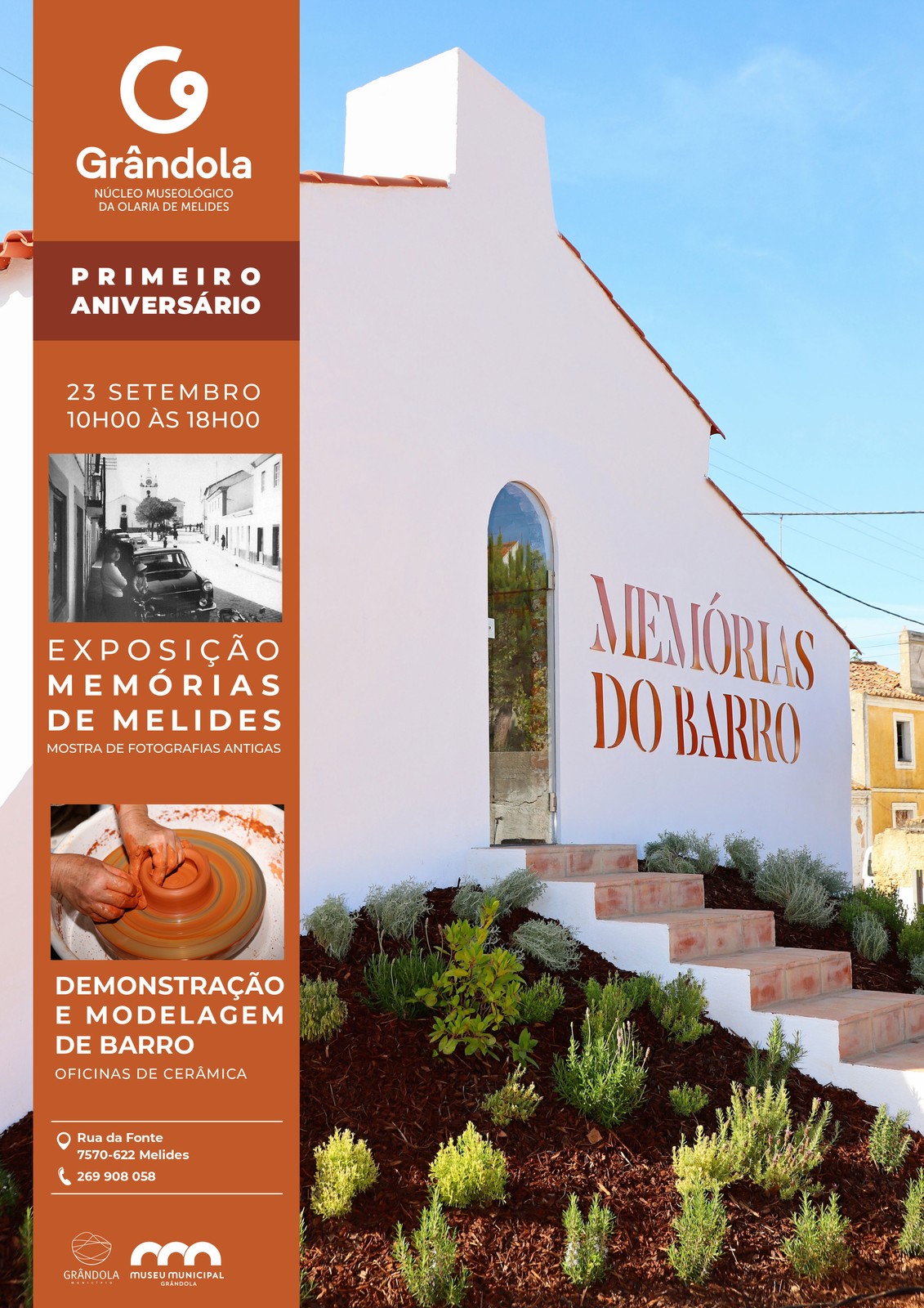 PATRIMÓNIO | 1.º Aniversário Núcleo Museológico da Olaria de Melides