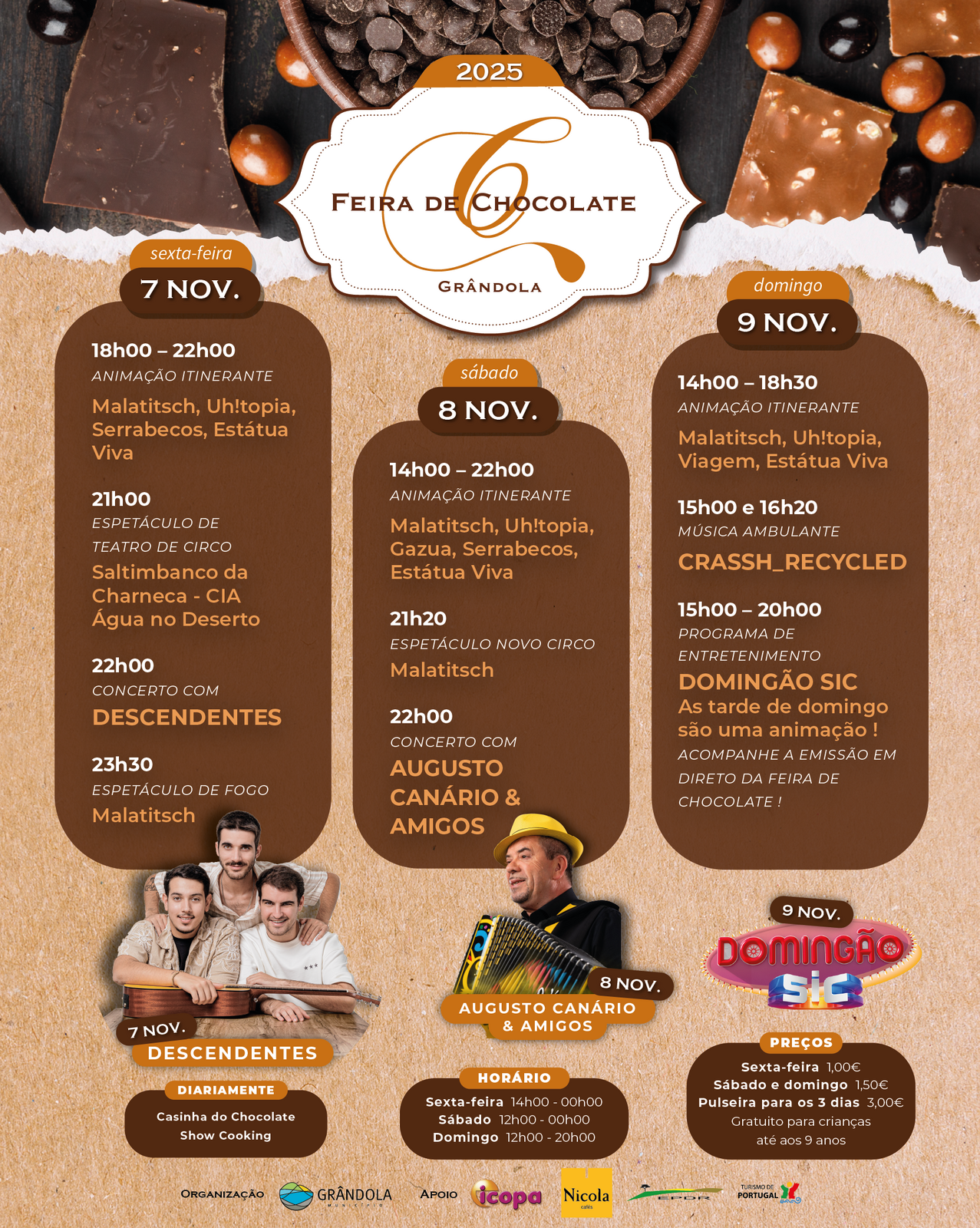 FEIRA DE CHOCOLATE 2025 | Programa Geral