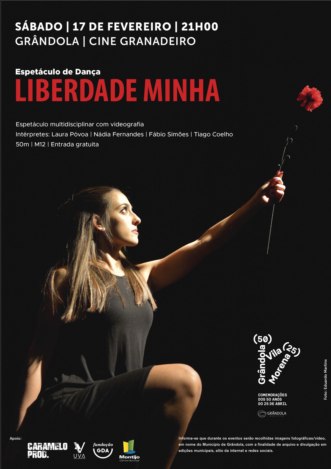 CULTURA | Espetáculo de Dança " Liberdade Minha"