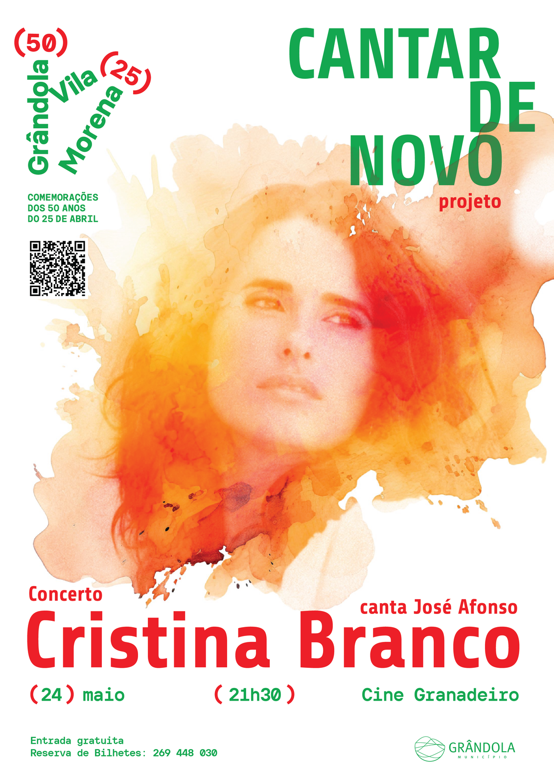 CONCERTO | Cristina Branco canta José Afonso