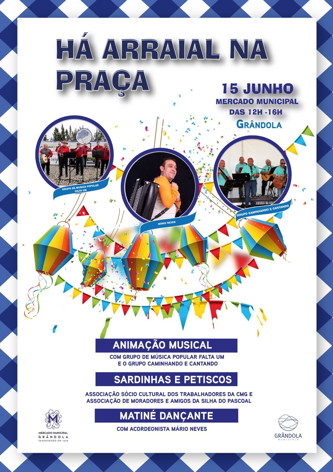 MERCADO MUNICIPAL | Há Arraial na Praça !