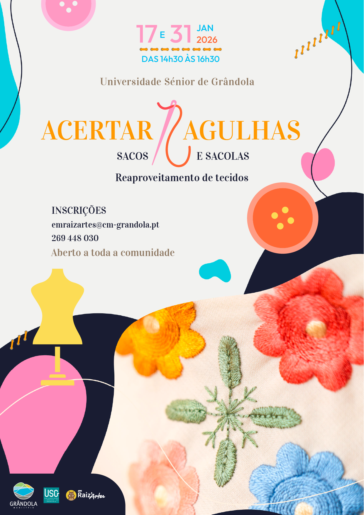 INTERGERACIONALIDADE | Acertar Agulhas » Sacos e Sacolas » Reutilização de tecidos