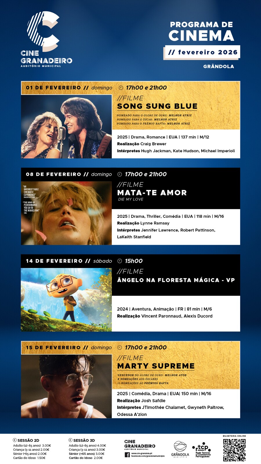 CULTURA | Cinema - Fevereiro