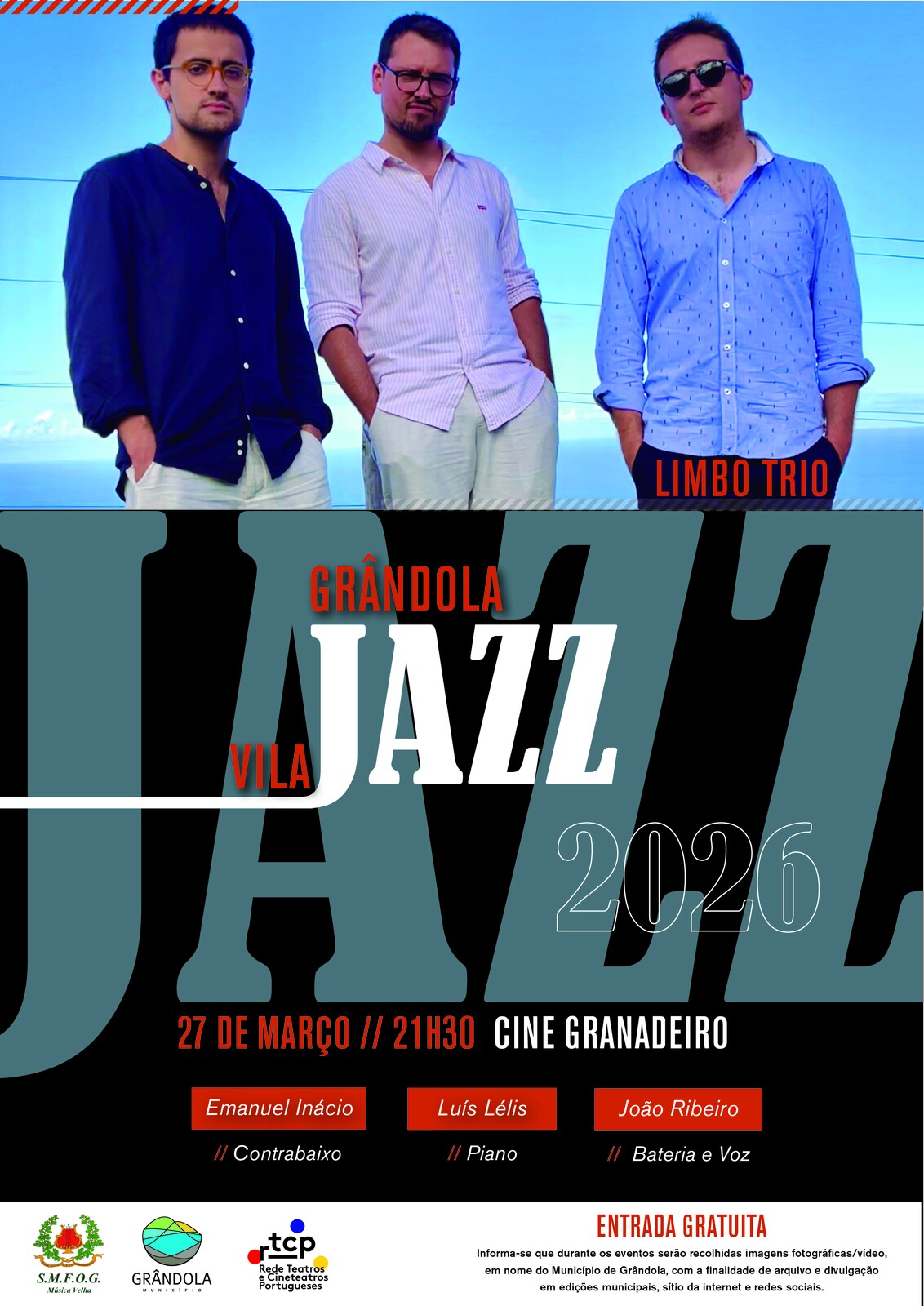 MÚSICA | Grândola, Vila Jazz » Limbo Trio