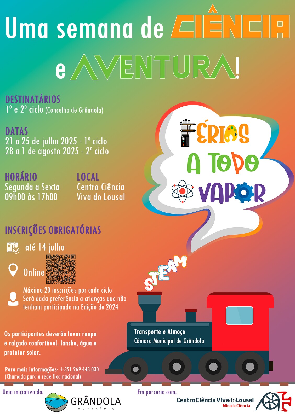 VERÃO | Férias a todo o vapor !