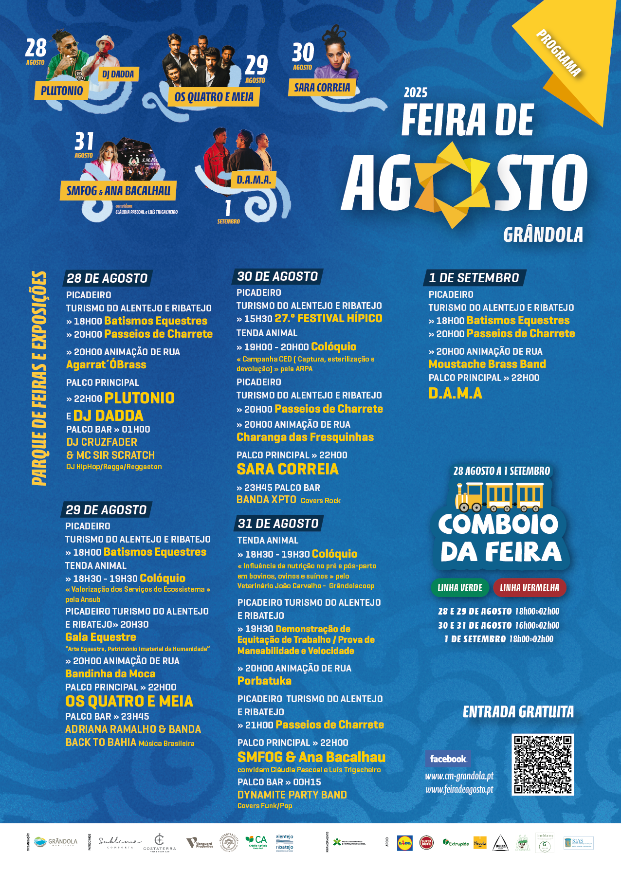 VERÃO | PROGRAMAÇÃO GERAL | Feira de Agosto ' 2025  » 28 de agosto a 1 de setembro