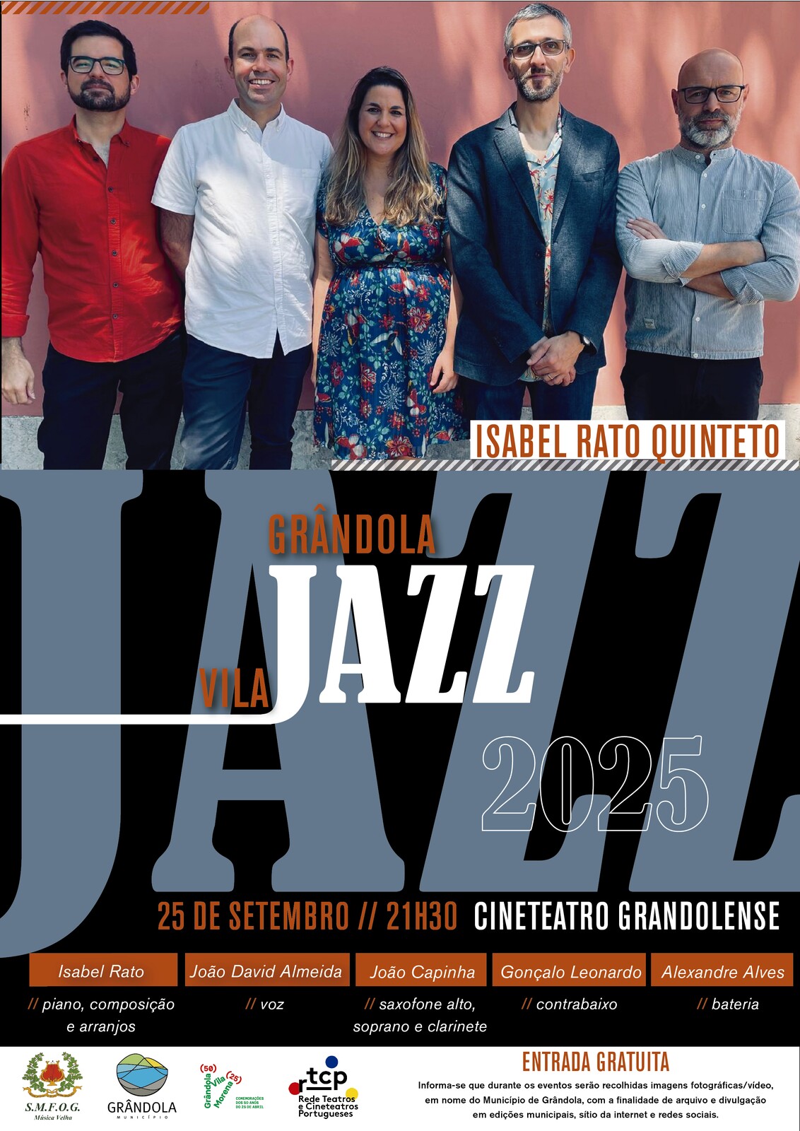 CULTURA | Grândola Vila Jazz - Isabel Rato Quinteto