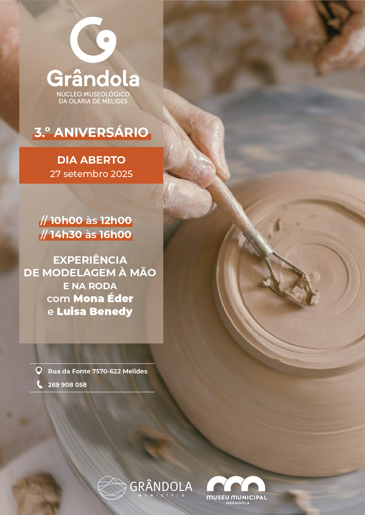 ARTES | 3.º aniversário - Dia Aberto do Núcleo Museológico da Olaria de Melides