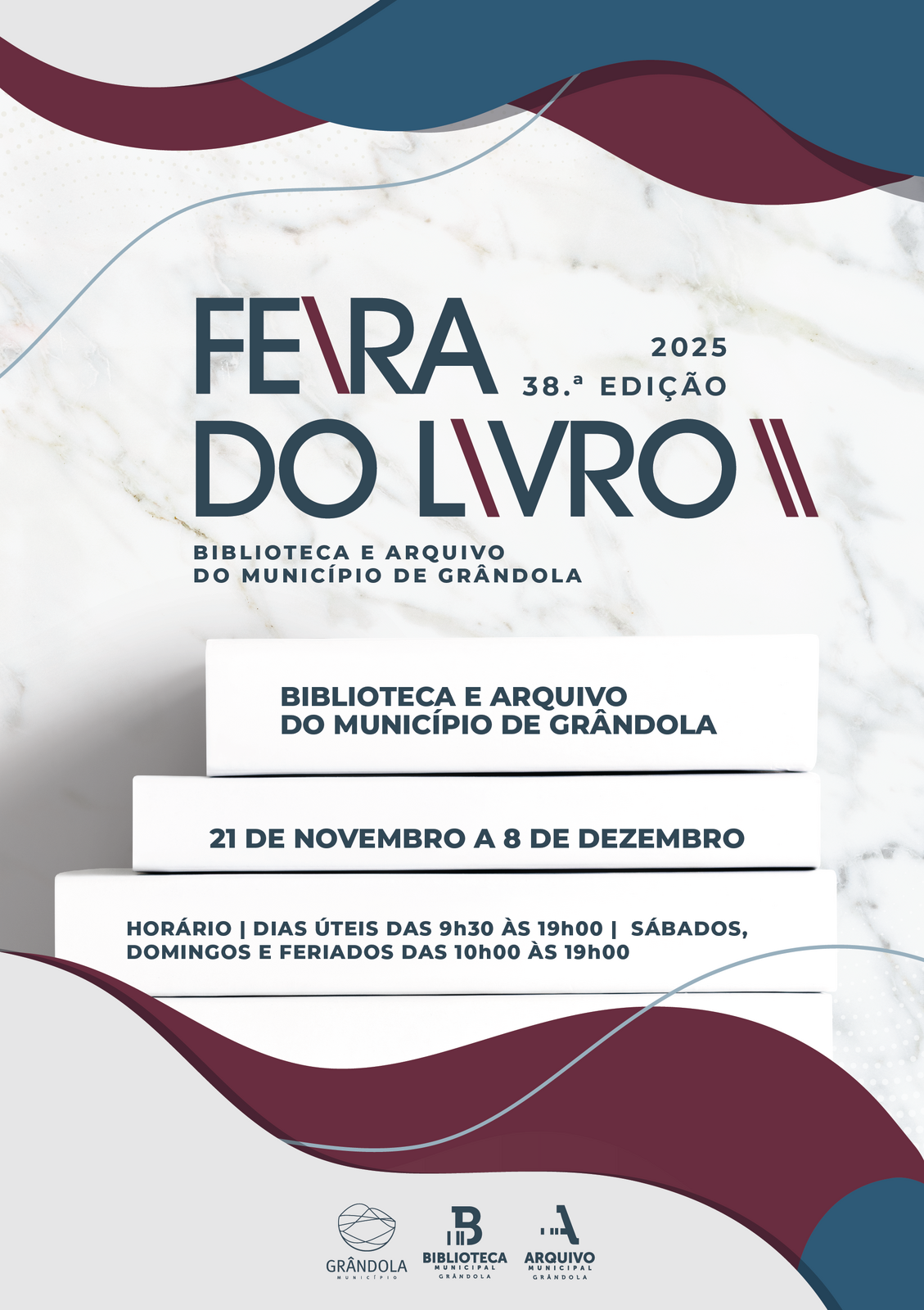 CULTURA | 38.ª Feira do Livro - Programação de dezembro