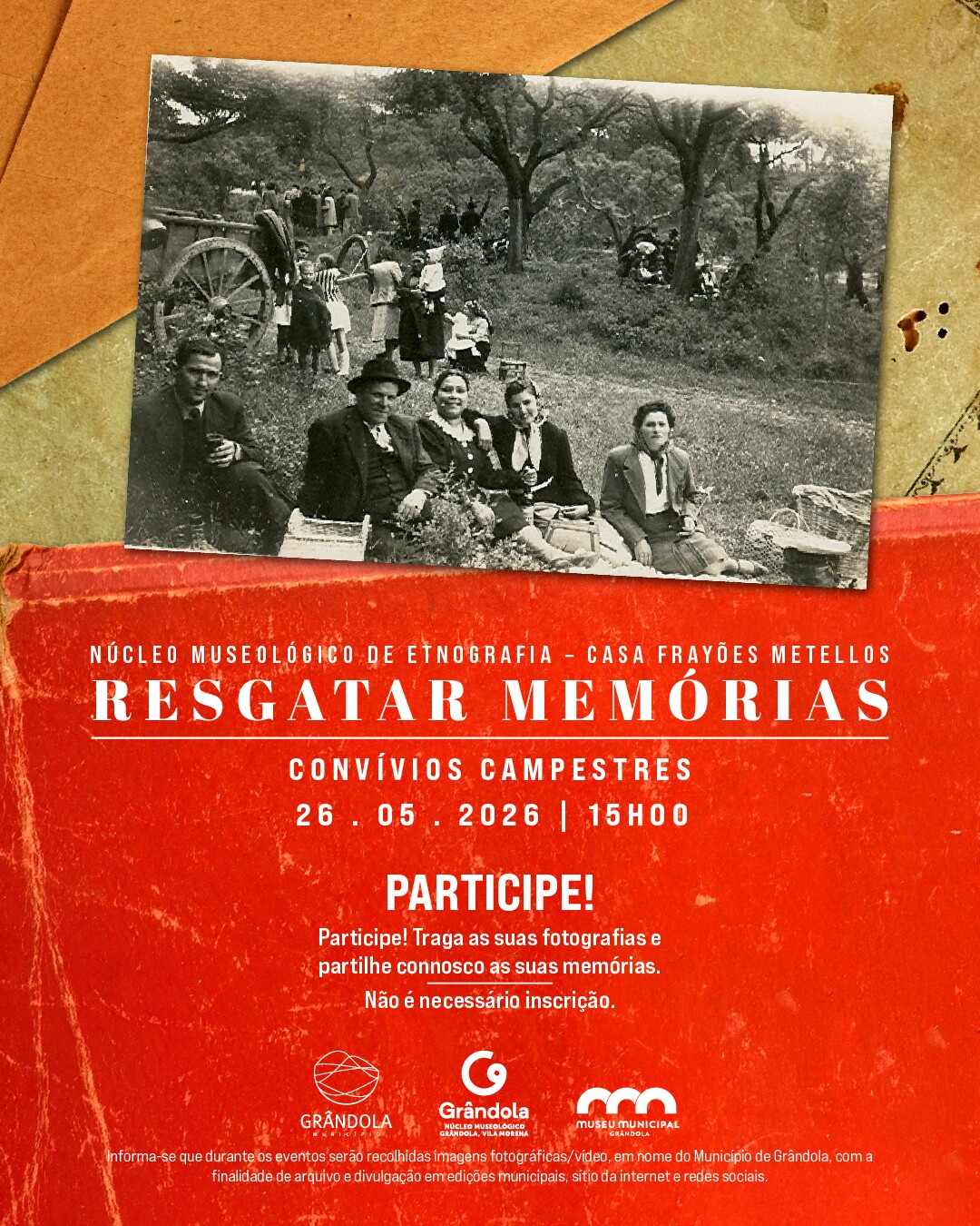 NÚCLEO MUSEOLÓGICO | Resgatar Memórias » Recolha de Memória Oral com o tema: Convívios Campestres 