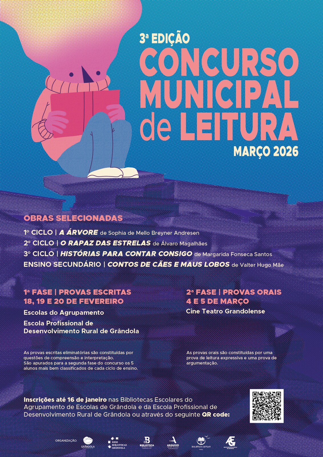 Educação | 3.ª edição do Concurso Municipal de Leitura