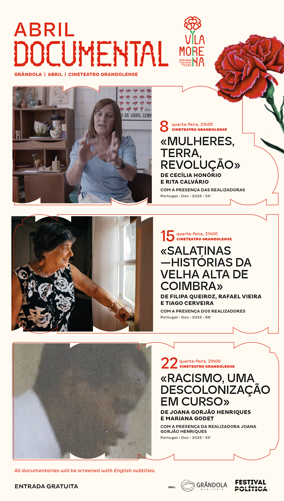 A FESTA SAIU À RUA | CINEMA » Abril Documental