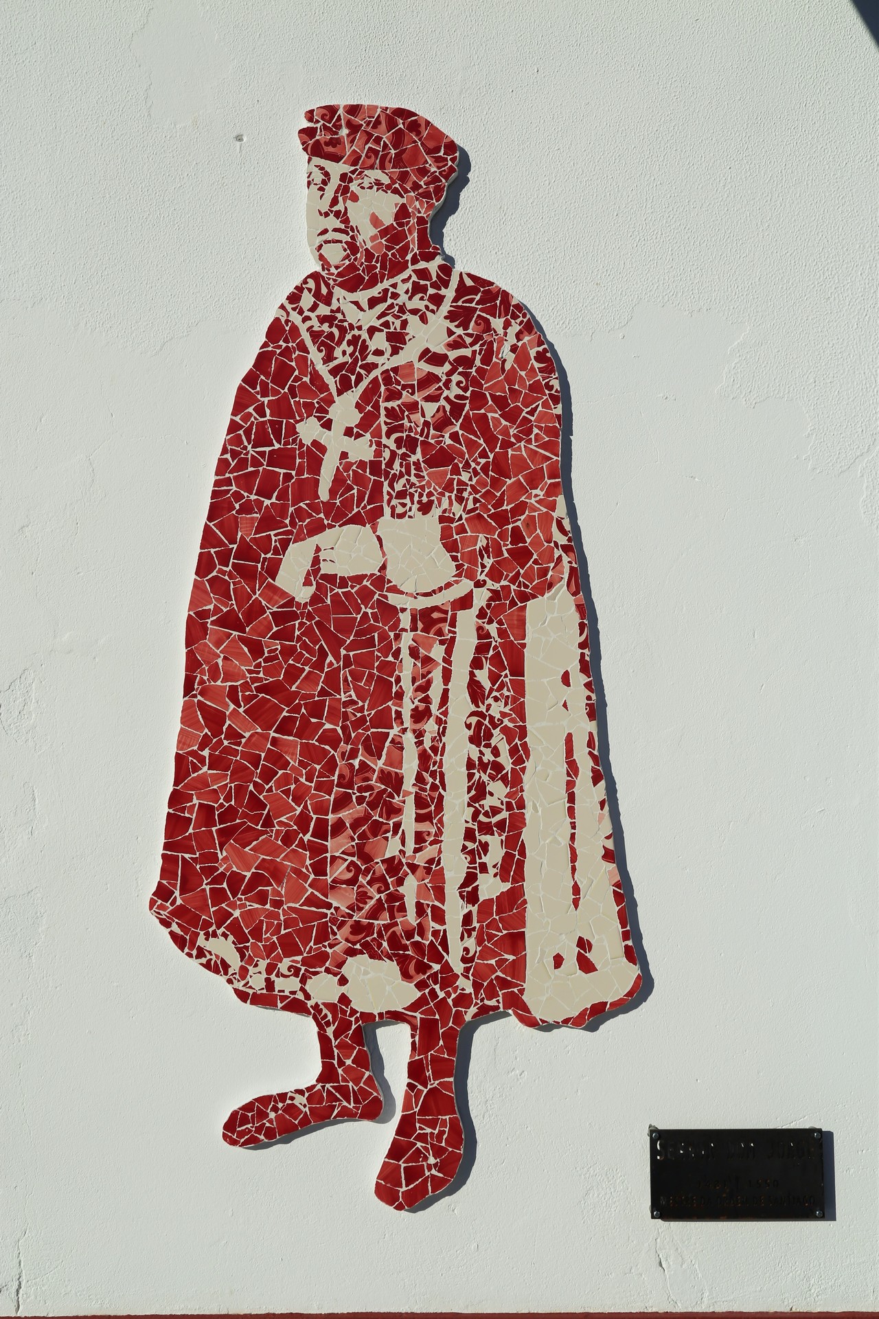 Mural de representação de D. Jorge – Mestre da Ordem de Santiago