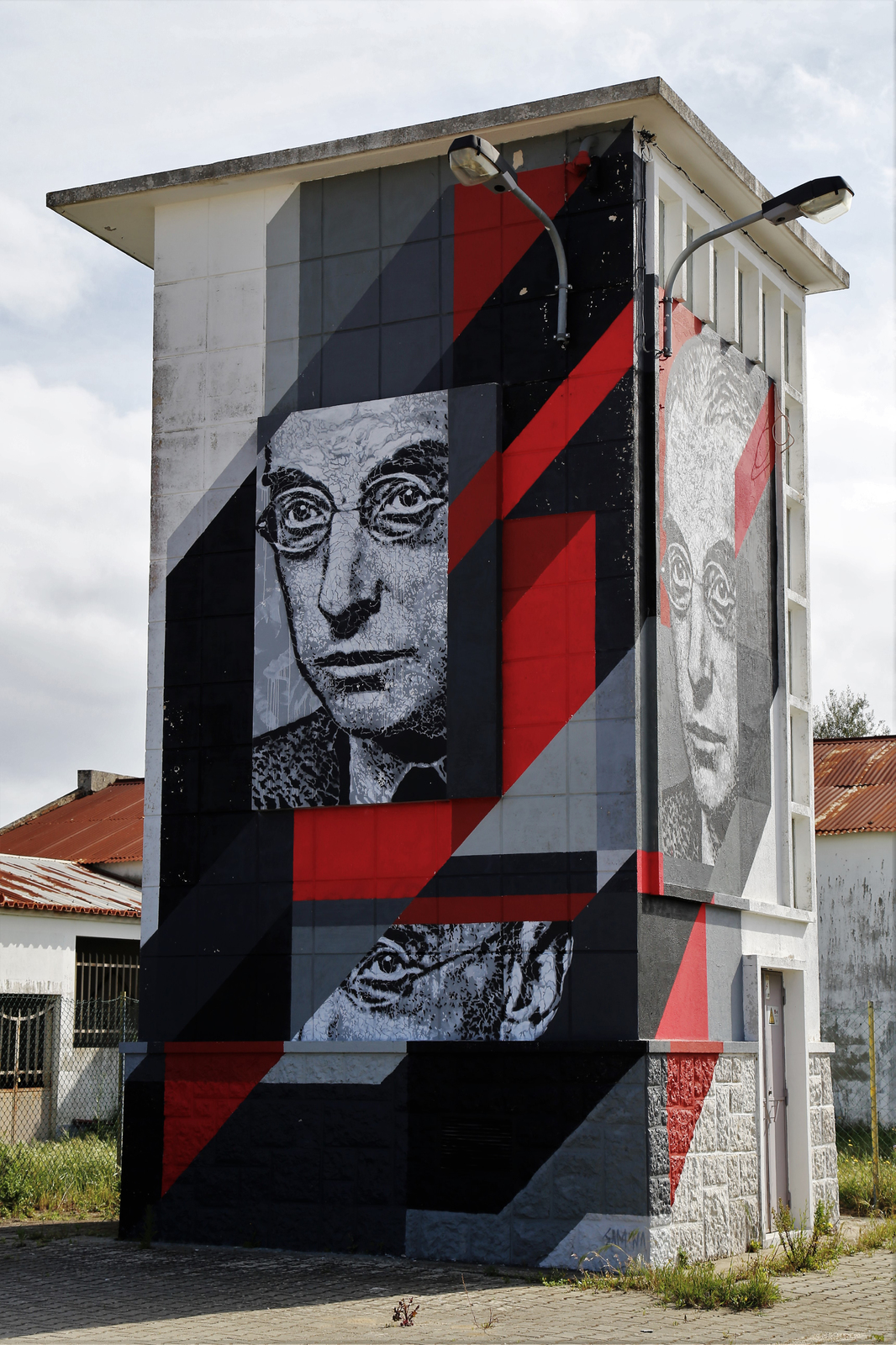 Pintura Grafiti Mural a António Inácio da Cruz