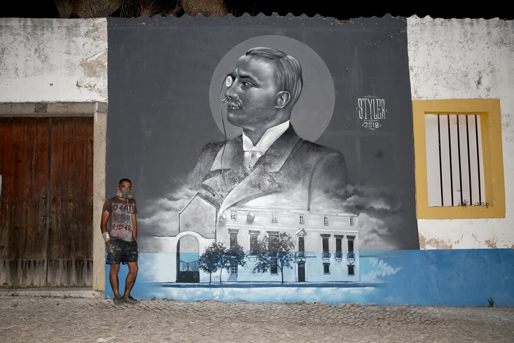 Pintura Grafiti Dr. Jacinto Nunes